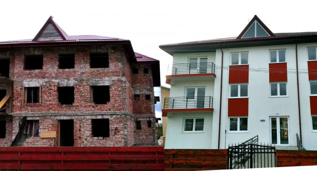 Finalizare lucrări la obiectivul de investiții „Reabilitare bloc de locuințe sociale în sat Țigănași, comuna Țigănași, județul Iași”
